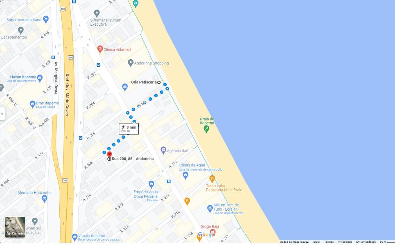 Apartamento 200 Metros Da Praia 03 Quartos Com Ar Condicionado - Meia Praia - Itapema Eksteriør bilde